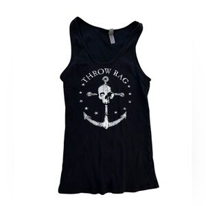 Salton Sea Throw Rag sailor rock band women’s tank top circa 2008-L